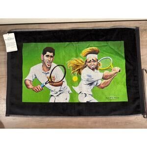 David O'Keefe Devant Sport Golf Towel 16x25 Agassi Sampras New With Tags